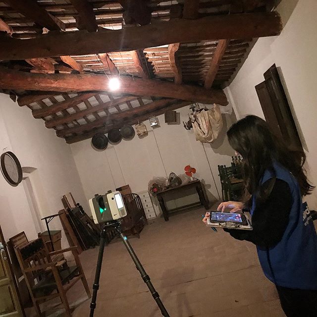 Escaneado 3D de una Masía en la Garrotxa