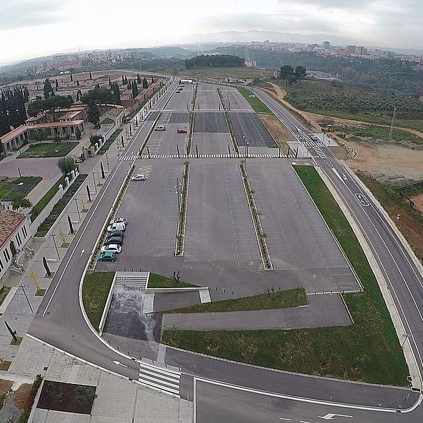 Aparcamiento municipal de 500 plazas en la Garrotxa