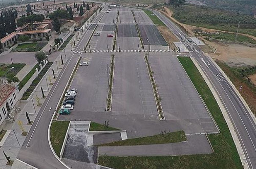 Aparcamiento municipal de 500 plazas en la Garrotxa