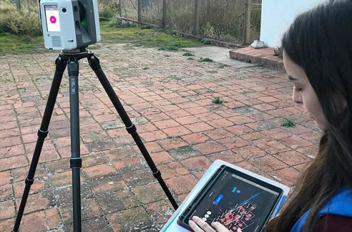 Escaneado 3D de una Masía en la Garrotxa