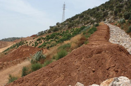 Levantamiento Topográfico y Formación de drenajes en la Garrotxa