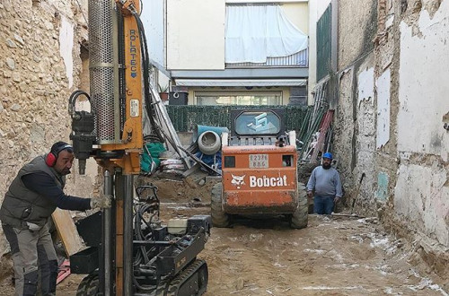 Estudio Geotecnico en la Garrotxa
