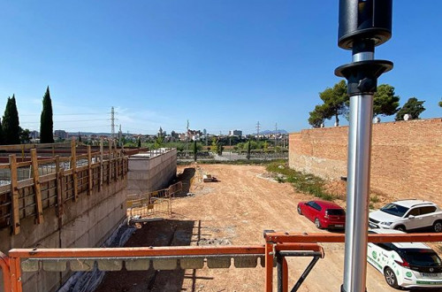 Replanteo Topográfico de Obra en la Garrotxa