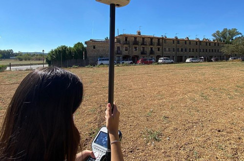 Replanteo y Levantamiento Topográfico en la Garrotxa